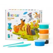 Masa plastyczna dla dzieci Tm Toys Hey Clay Psy mix (HLC15024CEE)