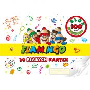 Blok rysunkowy Flamingo biały A3 20 kartek 100g/m?