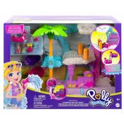 Figurka Mattel Polly Pocket zestaw flamingowa myjnia (HHJ05)