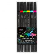 Marker permanentny Kidea mix okrągła końcówka (MBC6KKA)