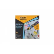 Marker specjalistyczny Bic AKRYLOWE+CLASSIC 20 SZT mix (527424)