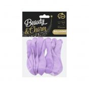 Balon gumowy Godan Beauty&Charm makaronowe lawendowe 10szt. lawendowy 12cal (CB-1KLA)