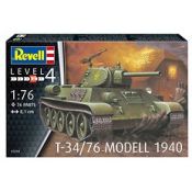 Model do sklejania Revell T-34/76 Modell 1940 - radziecki czołg średni (03294)