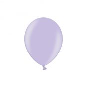 Balon gumowy Partydeco metalizowany 100 szt lawendowy 14cal (076)