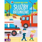 Książeczka edukacyjna Zielona Sowa Służby ratunkowe