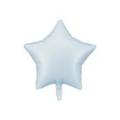 Balon foliowy Partydeco gwiazda mglisty niebieski, 48cm 19cal