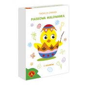 Książeczka edukacyjna Alexander kurczak wielkanocny paskowe malowanki