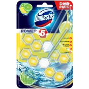 Kostka do wc Domestos Power 5 Lime 2x55g