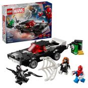 Klocki konstrukcyjne Lego Marvel Super Heroes Spider-Man kontra muscle car Venoma (76309)