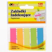 Zakładki indeksujące Okoffice 125k [mm:] 12x45 (SDM-101)