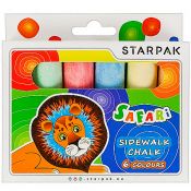 Kreda chodnikowa Starpak Safari mix (222584) 6 sztuk