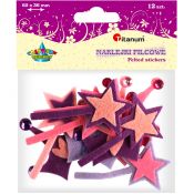 Naklejka (nalepka) Titanum Craft-Fun Series filcowa - korony, różdżki (112-0305)