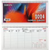 Kalendarz biurkowy Beskidy EUROPA biurkowy leżący 135mm x 270mm