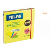 Notes samoprzylepny (karteczki) Milan Fluo mix fluo 100k [mm:] 76x76 (4151NE100)