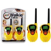 Walkie-talkie Lean krótkofalówki 100m żółte (7605)