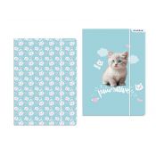Teczka kartonowa na gumkę Kitty A4 mix Starpak (553545)