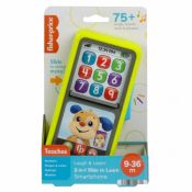 Telefon zabawkowy Fisher Price smartfonik 2w1 przesuwaj i ucz się (HNL43)