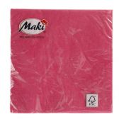 Serwetki Pol-mak fuksja papier [mm:] 330x330 (25)