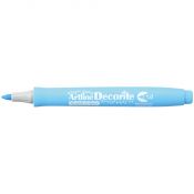 Marker permanentny Artline pastelowy decorite niebieski 1,0mm pędzelek końcówka (AR-033 1 4)