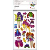 Naklejka (nalepka) Titanum Craft-Fun Series wróżki i stroje (LXE-024)
