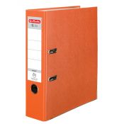 Segregator dźwigniowy Herlitz Q. file Standard 0011178944 A4 80mm pomarańczowy (300003102)