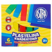 Plastelina Astra 6 kol. kwadratowa mix (83811908)