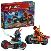 Klocki konstrukcyjne Lego Ninjago Wyścig motocyklowy Kaia (71838)