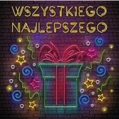 Kartka składana Henry KW PREZENT NEON kw (5905701483631)