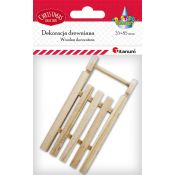 Ozdoba drewniana Titanum Craft-Fun Series Sanie drewniane (24BR0201-235)