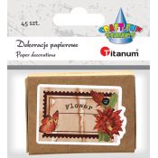 Ozdoba papierowa Titanum Craft-Fun Series notatki w pudełku (24XQ0501-18)