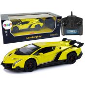 Samochód Lean R/C 1:24 Lamborghini Veneno Białe 2.4 G Światła (9741)