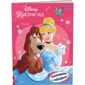 Książka dla dzieci Ameet Disney Księżniczka Kolorowanka z naklejkami