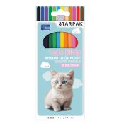 Kredki ołówkowe Starpak Kitty 12 kol. (559669)