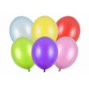 Balon gumowy Partydeco Strong Metal mix 300mm (SB14M-000-50)