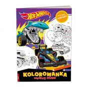 Książka dla dzieci Ameet Hot Wheels™. Kolorowanka według kodu (KKO 1601)