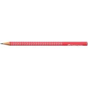 Ołówek Faber Castell Sparkle Pearly Czerwony (Candy Cane Red) (118240 FC)