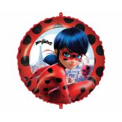 Balon foliowy Godan Miraculous Ladybug 18cal (93078)