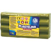 Plastelina Astra 1 kol. oliwkowa 1000g