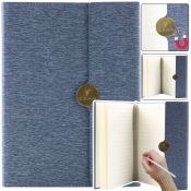Notes Lean Biurowy Na Magnes Notatnik  Z Obiciem Szary A5 95k. linia [mm:] 210x150 (20685)