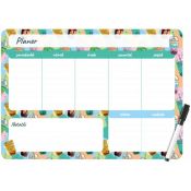 Podkład na biurko Biurfol BUBBLE TEA PLANER MAGNETYCZNY TYGODNIOWY mix PVC PCW (PM-02-37)