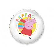 Balon foliowy Godan Peppa White 18cal (B401627B)