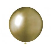 Balon gumowy Godan shiny 25szt. złoty 19cal (GB150/88)