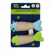 Gadżet Trik Roll Rybki 2szt dla kota (560726)