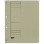 Skoroszyt Elba oczkowy A4 szary karton 250g (100551873)