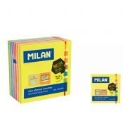 Notes samoprzylepny Milan Neon mix 400k [mm:] 76x76 (4155400)