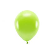 Balon gumowy Partydeco Metalizowane Eco Balloons zielone jabłko 260mm (ECO26M-102J)