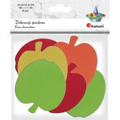 Ozdoba piankowa Titanum Craft-Fun Series jabłka  8szt. (AD097)