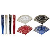 Wachlarz Mega Creative koronka mix 23cm (556656)
