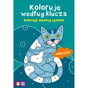 Książeczka edukacyjna Zielona Sowa Koloruję według klucza. Koloruję według symboli