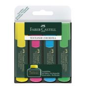 Zakreślacz Faber Castell 48, mix 1,0-5,0mm (FC154804)